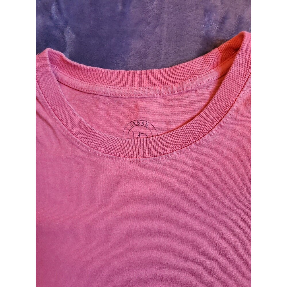 Urban Outfitters Womens 100% Cotton Pink TShirt Small - Picture 10 of 11
